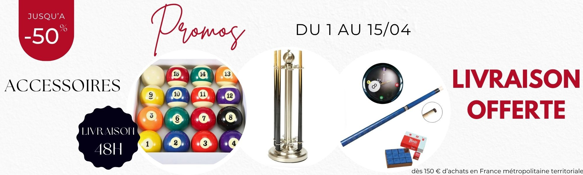 Porte-queues horloge